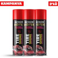 3 Al, Asfaltı Titreten Lastik Parlat! SCHÖN WEITER® JAGUAR Tire Shine - Reifenglanz