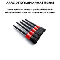 HGV 5'li Araç Temizleme Fırça Seti