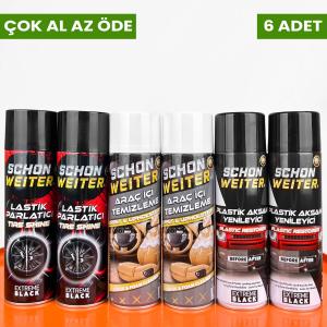 Schön Weiter 2 Adet Lastik + 2 Adet Araç İçi + 2 Adet Plastik
