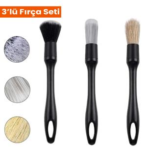 Schön Weiter 3'lü Araç Temizleme Fırçası